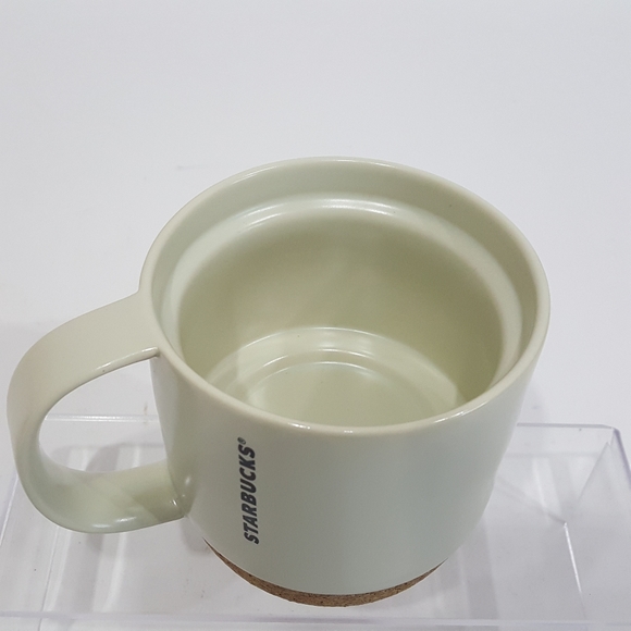 Starbucks Cork Bottom Coffee Tea Mug Cup White - Picture 8 of 11